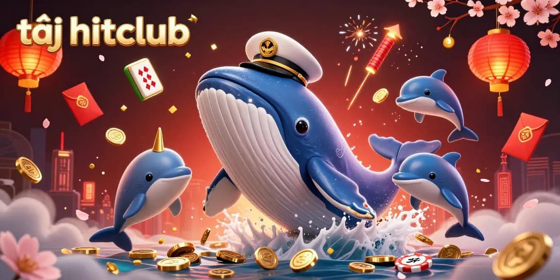 Experience the excitement as you tải hitclub, surrounded by enchanting casino elements in a vibrant scene.