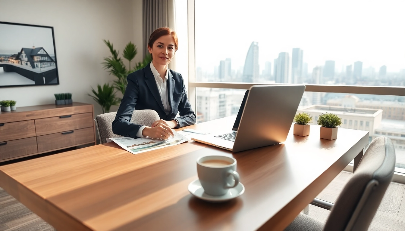 Immobilienmakler Frankfurt Sachsenhausen bietet professionelle Beratung in modernem Büro an.