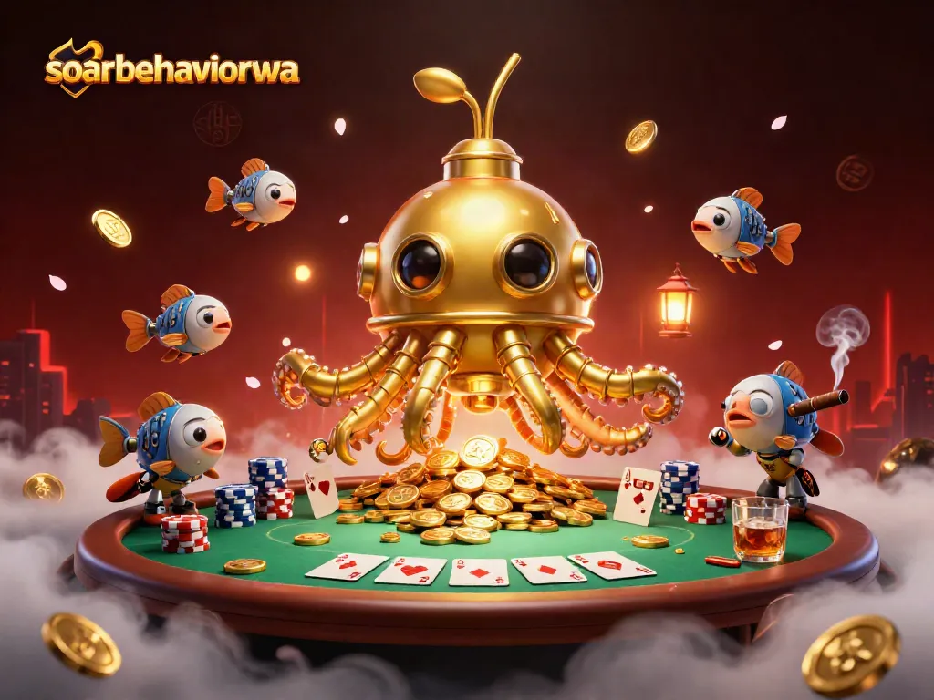 Engage with soarbehaviorwa's thrilling gaming scene featuring dynamic characters and vibrant casino elements.