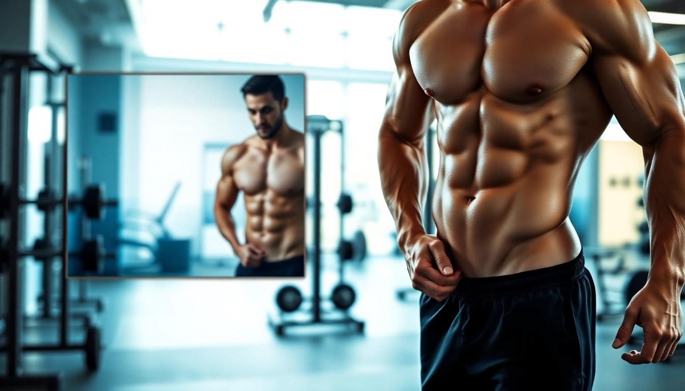 Visually striking testo vorher nachher transformation of a fitness enthusiast showcasing significant body changes.