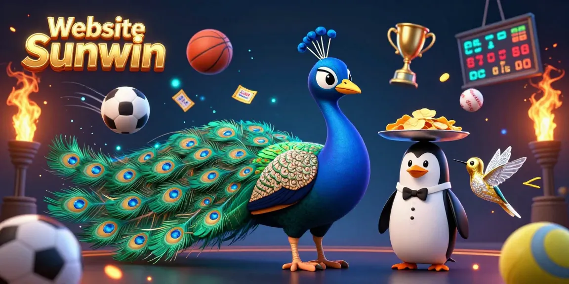 Bet on excitement with Website Sunwin featuring vibrant casino elements and animated characters.