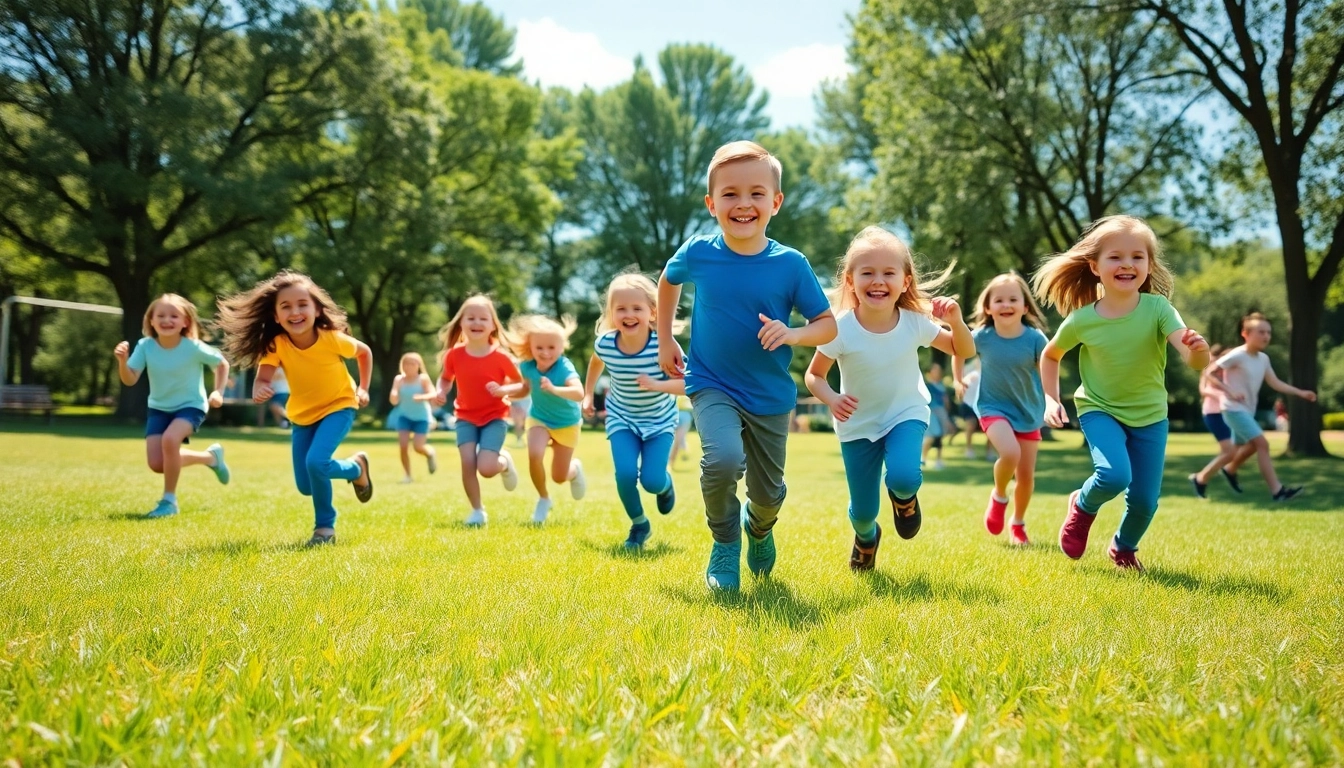 Bewegungsspiele fuer Kinder im Freien, hier klicken und informieren ueber kreative Ideen.